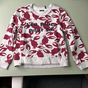 Ikks printed sweater - size 8